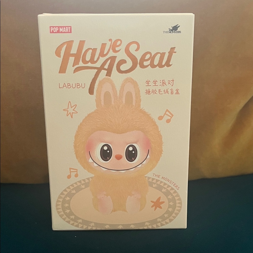 Pop Mart Labubu Plush Toy - Cream